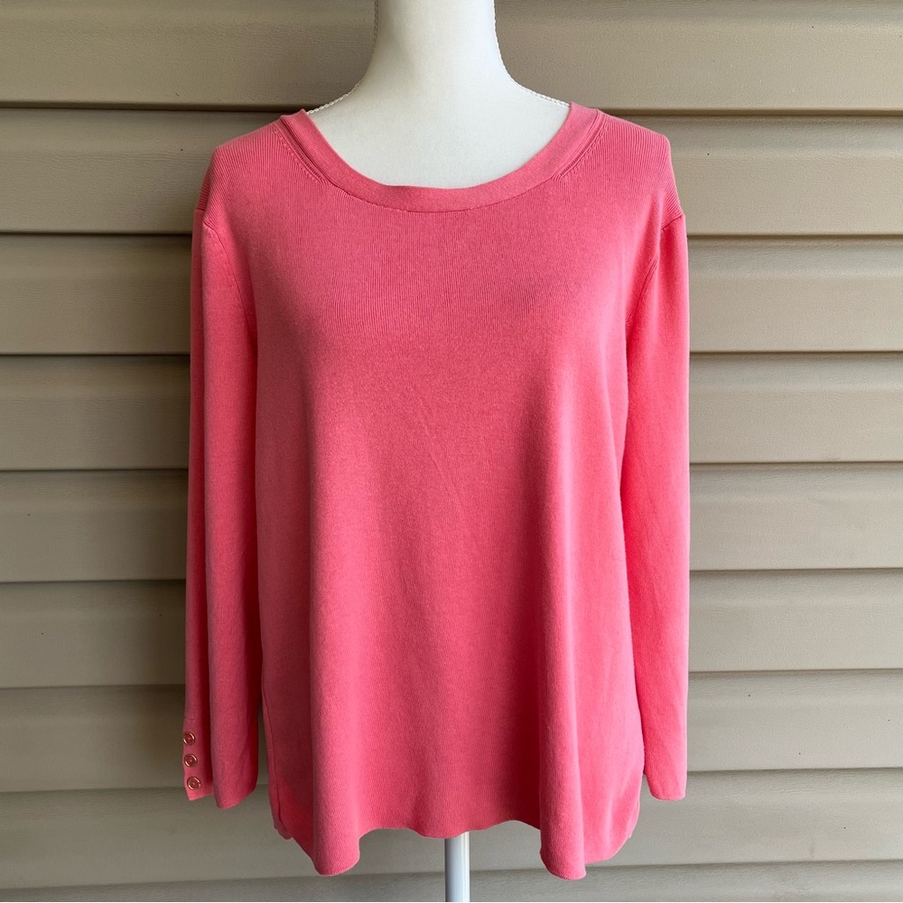 •Talbots• Lightweight Cotton Blend Sweater - Size XL